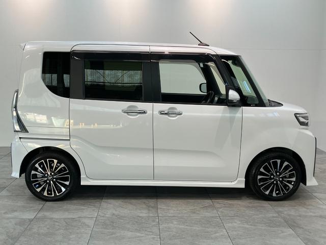 タントカスタムＲＳ　フルセグナビ　Ｂカメラ　レーダークルコン衝突被害軽減ブレーキ　コーナーセンサー　フルセグナビ　Ｂｌｕｅｔｏｏｔｈ　ＤＶＤ　ＵＳＢ　バックカメラ　前後ドラレコ　両側電動スライドドア　前席シートヒーター　ＬＥＤ　レーダクルーズコントロール（滋賀県）の中古車