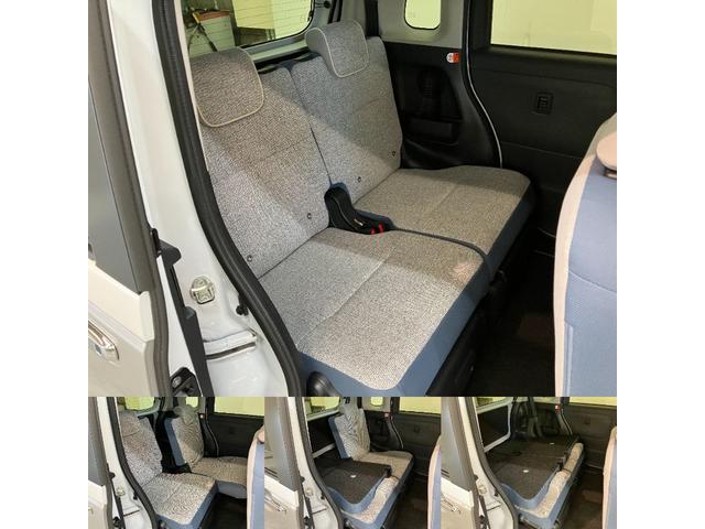 ムーヴキャンバスストライプスＧターボ　９型ディスプレイオーディオ　クルコン衝突被害軽減ブレーキ　コーナーセンサー　９型ディスプレイオーディオ　フルセグ　Ｂｌｕｅｔｏｏｔｈ　ＵＳＢ　バックカメラ　両側電動スライドドア　シートヒーター　電動パーキングブレーキ　レーダークルコン（滋賀県）の中古車