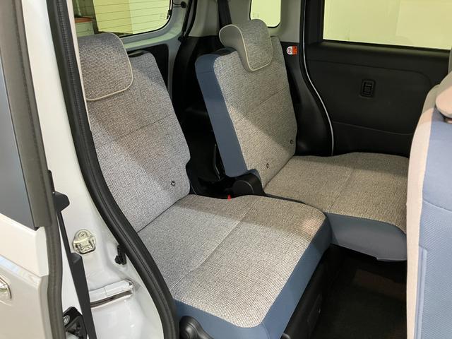 ムーヴキャンバスストライプスＧターボ　９型ディスプレイオーディオ　クルコン衝突被害軽減ブレーキ　コーナーセンサー　９型ディスプレイオーディオ　フルセグ　Ｂｌｕｅｔｏｏｔｈ　ＵＳＢ　バックカメラ　両側電動スライドドア　シートヒーター　電動パーキングブレーキ　レーダークルコン（滋賀県）の中古車