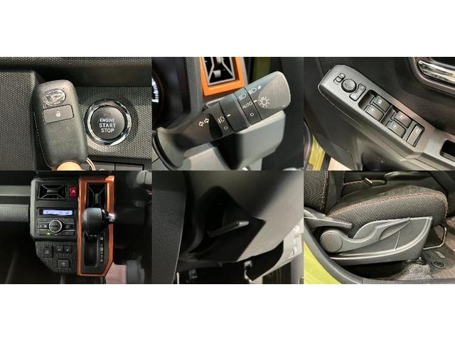 タフトG 4WD CDステレオ コーナーセンサー シートヒーター衝突被害軽減ブレーキ コーナーセンサー CDステレオ バックカメラ(ナビ装着時用) 前席シートヒーター 電動パーキング スカイフィールトップ LED オートライト オートエアコン スマートキー(滋賀県)の中古車