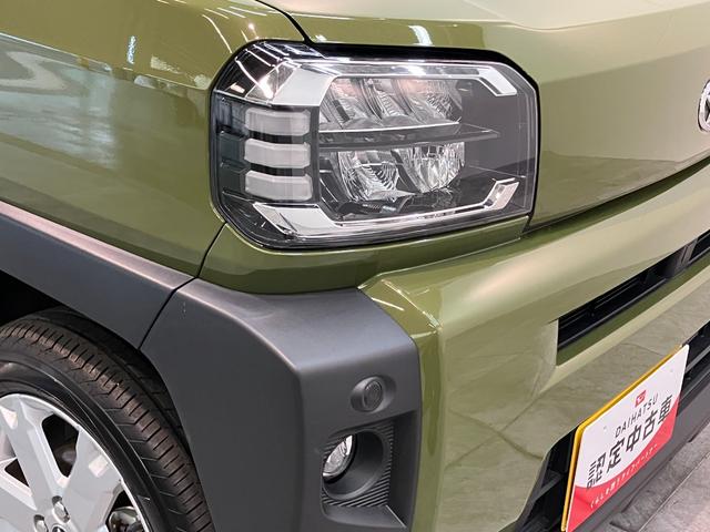 タフトG 4WD CDステレオ コーナーセンサー シートヒーター衝突被害軽減ブレーキ コーナーセンサー CDステレオ バックカメラ(ナビ装着時用) 前席シートヒーター 電動パーキング スカイフィールトップ LED オートライト オートエアコン スマートキー(滋賀県)の中古車