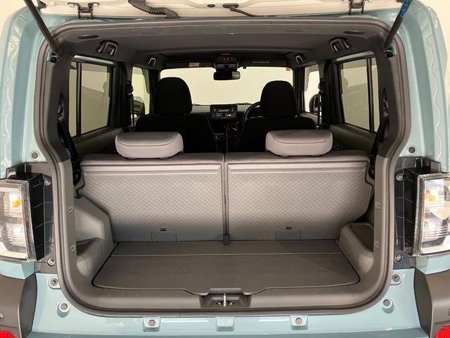 タフトＧ　４ＷＤ　コーナーセンサー　レーダークルーズコントロール衝突被害軽減ブレーキ　コーナーセンサー　ＣＤステレオ　バックカメラ（ナビ装着時用）　前席シートヒーター　クルーズコントロール　電動パーキング　ＬＥＤ　オートライト　オートエアコン　スマートキー（滋賀県）の中古車