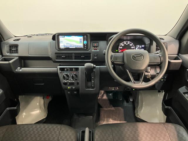 ハイゼットカーゴＤＸ　４ＷＤ　フルセグナビ　ドラレコ　キーレス　車検整備付衝突被害軽減ブレーキ　コーナーセンサー　前席パワーウインドウ　両側スライドドア　パートタイム４ＷＤ　マニュアルレベリング　フルセグナビ　ドラレコ　ＥＴＣ　ＤＶＤ再生　Ｂｌｕｅｔｏｏｔｈ　ＵＳＢ　ＬＥＤ（滋賀県）の中古車