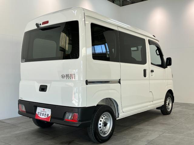 ハイゼットカーゴＤＸ　４ＷＤ　コーナーセンサー　ドラレコ　キーレス衝突被害軽減ブレーキ　スマアシ　コーナーセンサー　キーレス　前席パワーウインドウ　ＡＭ／ＦＭステレオ　ドラレコ　両側スライドドア　オートライト　マニュアルレベリング　パートタイム４ＷＤ（滋賀県）の中古車