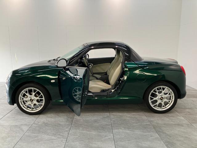 コペン20thアニバーサリーエディション ディスプレイオーディオ電動オープンルーフ 9型ディスプレイオーディオ バックカメラ Bluetooth USB ETC車載器 パドルシフト MOMO製ハンドル BBS製アルミホイール シートヒーター LED オートライト(滋賀県)の中古車