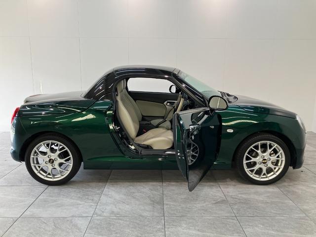 コペン20thアニバーサリーエディション ディスプレイオーディオ電動オープンルーフ 9型ディスプレイオーディオ バックカメラ Bluetooth USB ETC車載器 パドルシフト MOMO製ハンドル BBS製アルミホイール シートヒーター LED オートライト(滋賀県)の中古車