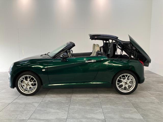 コペン20thアニバーサリーエディション ディスプレイオーディオ電動オープンルーフ 9型ディスプレイオーディオ バックカメラ Bluetooth USB ETC車載器 パドルシフト MOMO製ハンドル BBS製アルミホイール シートヒーター LED オートライト(滋賀県)の中古車