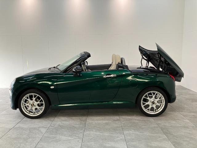 コペン20thアニバーサリーエディション ディスプレイオーディオ電動オープンルーフ 9型ディスプレイオーディオ バックカメラ Bluetooth USB ETC車載器 パドルシフト MOMO製ハンドル BBS製アルミホイール シートヒーター LED オートライト(滋賀県)の中古車