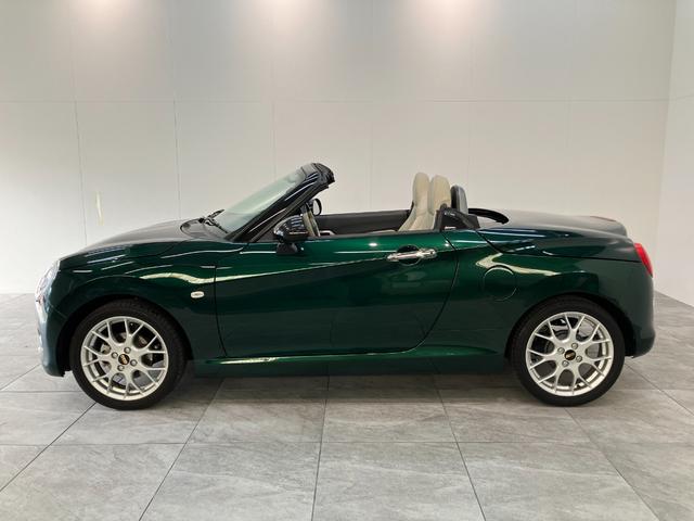 コペン20thアニバーサリーエディション ディスプレイオーディオ電動オープンルーフ 9型ディスプレイオーディオ バックカメラ Bluetooth USB ETC車載器 パドルシフト MOMO製ハンドル BBS製アルミホイール シートヒーター LED オートライト(滋賀県)の中古車