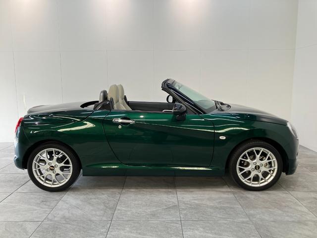 コペン20thアニバーサリーエディション ディスプレイオーディオ電動オープンルーフ 9型ディスプレイオーディオ バックカメラ Bluetooth USB ETC車載器 パドルシフト MOMO製ハンドル BBS製アルミホイール シートヒーター LED オートライト(滋賀県)の中古車