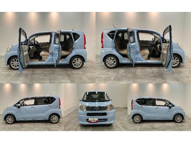 ムーヴX SAII ワンセグナビ バックカメラ ドラレコ ETC衝突被害軽減ブレーキ スマアシ2 ワンセグナビ バックカメラ ドラレコ USB スマートキー 電動格納式ミラー オートライト オートエアコン エコアイドル(滋賀県)の中古車