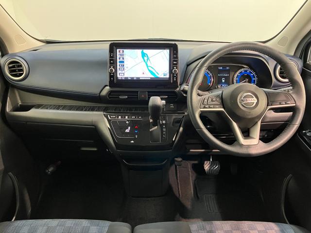 デイズハイウェイスター　Ｘ　フルセグナビ　パノラマ　前後ドラレコ衝突被害軽減ブレーキ　コーナーセンサー　フルセグナビ　パノラマカメラ　前後ドラレコ　ＥＴＣ　ＤＶＤ再生　Ｂｌｕｅｔｏｏｔｈ　ＵＳＢ　ＬＥＤ　オートライト　電動格納式ミラー　オートエアコン　エコアイドル（滋賀県）の中古車