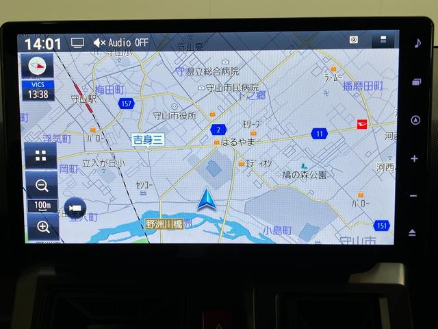 タフトＧダーククロムベンチャー　１０型ナビ　届出済未使用車衝突被害軽減ブレーキ　コーナーセンサー　１０型フルセグナビ　バックカメラ　ＤＶＤ再生　Ｂｌｕｅｔｏｏｔｈ　ＵＳＢ　前後ドラレコ　前席シートヒーター　電動パーキング　ＬＥＤ　オートライト　クルコン（滋賀県）の中古車