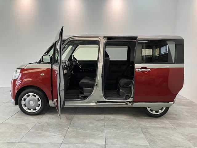 ムーヴキャンバスGブラックインテリアリミテッドSA3 ナビ パノラマカメラ衝突被害軽減ブレーキ フルセグナビ Bluetooth USB DVD再生 パノラマカメラ 前後ドラレコ 両側電動スライドドア LED オートエアコン スマートキー エコアイドル タイヤ4本新品交換済(滋賀県)の中古車