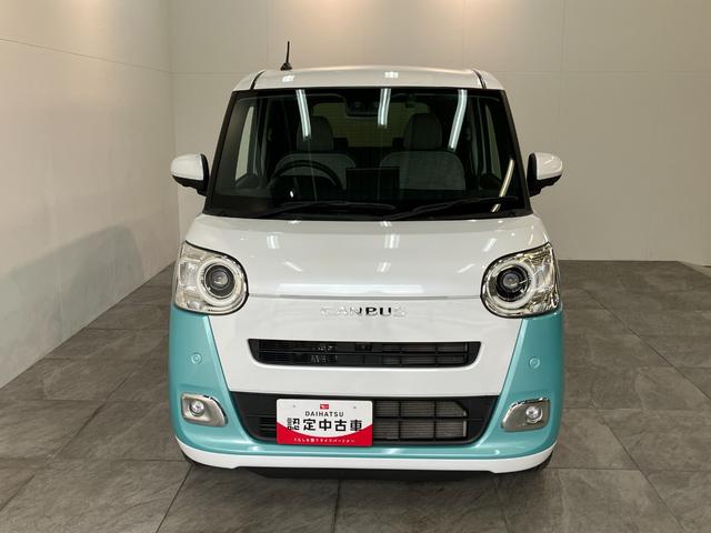 ムーヴキャンバスストライプスG 4WD ディスプレイオーディオ 駐車支援機能衝突被害軽減ブレーキ 9型ディスプレイオーディオ フルセグ パノラマカメラ Bluetooth USB 前後ドラレコ 両側電動スライドドア LED オートライト パーキングアシスト 前席シートヒーター(滋賀県)の中古車