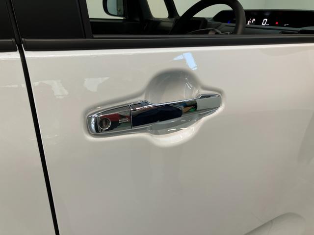 タントカスタムＲＳ　ターボ　コーナーセンサー　届出済未使用車衝突被害軽減ブレーキ　コーナーセンサー　バックカメラ（ナビ装着時用）　両側電動スライドドア　前席シートヒーター　電動パーキングブレーキ　ＬＥＤ　オートライト　オートエアコン　スマートキー　エコアイドル（滋賀県）の中古車