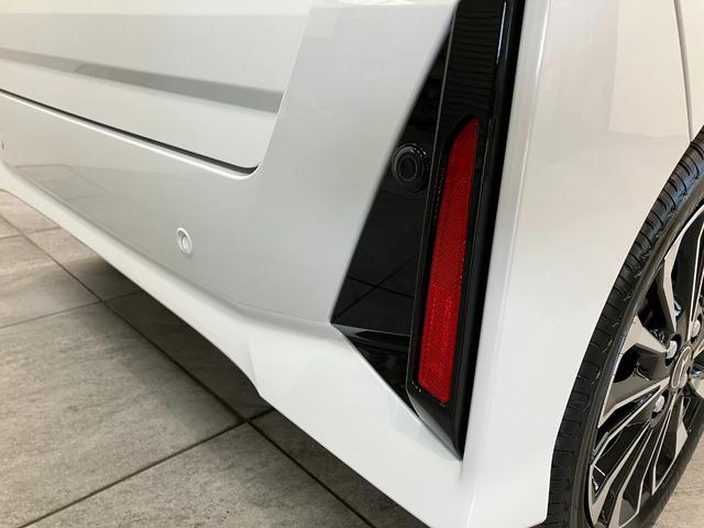 タントカスタムＲＳ　ターボ　コーナーセンサー　届出済未使用車衝突被害軽減ブレーキ　コーナーセンサー　バックカメラ（ナビ装着時用）　両側電動スライドドア　前席シートヒーター　電動パーキングブレーキ　ＬＥＤ　オートライト　オートエアコン　スマートキー　エコアイドル（滋賀県）の中古車