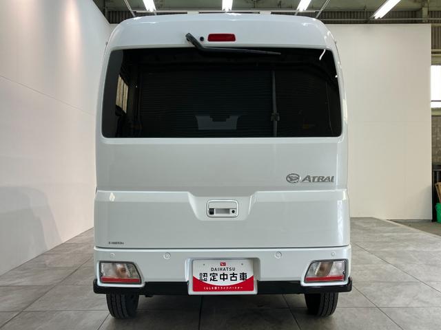 アトレーＲＳ　４ＷＤ　デジタルインナーミラー　車検整備付衝突被害軽減ブレーキ　コーナーセンサー　４ＷＤ　ターボ　ディスプレイオーディオ　バックカメラ　Ｂｌｕｅｔｏｏｔｈ　ＵＳＢ　両側電動スライドドア　ＬＥＤ　デジタルインナーミラー　クルコン　オートエアコン（滋賀県）の中古車