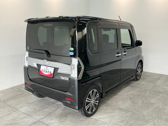 タントカスタムRSトップエディションSA2 8型ナビ バックカメラ衝突被害軽減ブレーキ スマアシ2 8型フルセグナビ Bluetooth DVD USB バックカメラ ドラレコ ETC 両側電動スライドドア LED オートライト スマートキー タイヤ4本新品交換済(滋賀県)の中古車