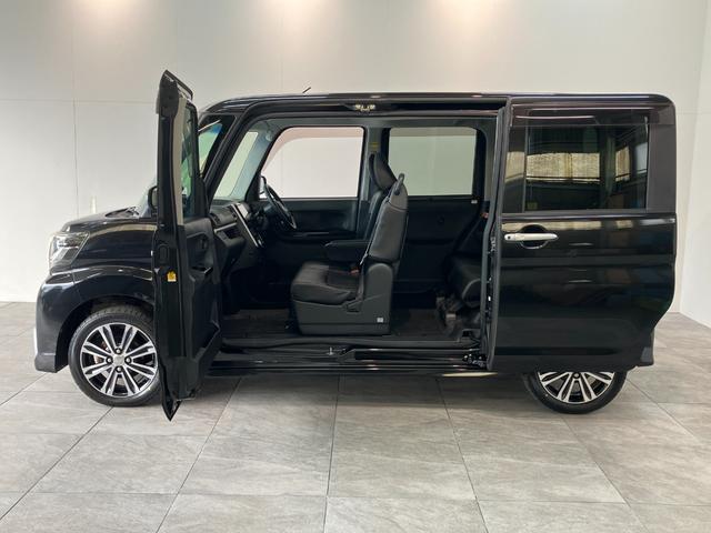 タントカスタムRSトップエディションSA2 8型ナビ バックカメラ衝突被害軽減ブレーキ スマアシ2 8型フルセグナビ Bluetooth DVD USB バックカメラ ドラレコ ETC 両側電動スライドドア LED オートライト スマートキー タイヤ4本新品交換済(滋賀県)の中古車