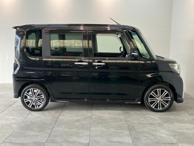 タントカスタムRSトップエディションSA2 8型ナビ バックカメラ衝突被害軽減ブレーキ スマアシ2 8型フルセグナビ Bluetooth DVD USB バックカメラ ドラレコ ETC 両側電動スライドドア LED オートライト スマートキー タイヤ4本新品交換済(滋賀県)の中古車