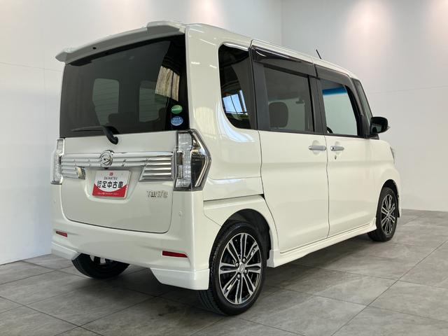 タントカスタムRSトップエディションSA フルセグナビ Bカメラ衝突被害軽減ブレーキ ターボ フルセグナビ Bluetooth DVD再生 USB バックカメラ ドラレコ ETC 両側電動スライドドア 前席シートヒーター LED スマートキー エコアイドル(滋賀県)の中古車