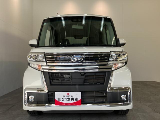 タントカスタムRSトップエディションSA フルセグナビ Bカメラ衝突被害軽減ブレーキ ターボ フルセグナビ Bluetooth DVD再生 USB バックカメラ ドラレコ ETC 両側電動スライドドア 前席シートヒーター LED スマートキー エコアイドル(滋賀県)の中古車