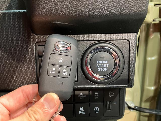 タントファンクロス 9型ディスプレイオーディオ 届出済未使用車衝突被害軽減ブレーキ コーナーセンサー 9型ディスプレイオーディオ フルセグ Bluetooth USB バックカメラ 両側電動スライドドア 前席シートヒーター LED スマートキー エコアイドル(滋賀県)の中古車