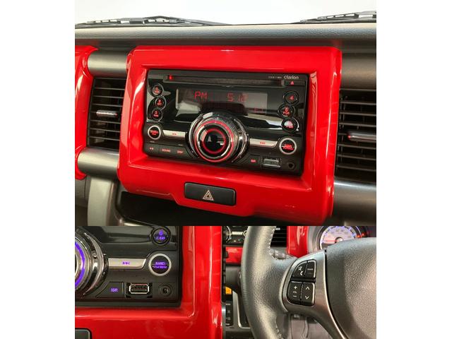 ハスラーJスタイル CDステレオ スマートキー シートヒーター衝突被害軽減ブレーキ CDステレオ オートエアコン HIDヘッドランプ オートライト 前席シートヒーター スマートキー 電動格納式ミラー エコアイドル タイヤ4本新品交換済み(滋賀県)の中古車