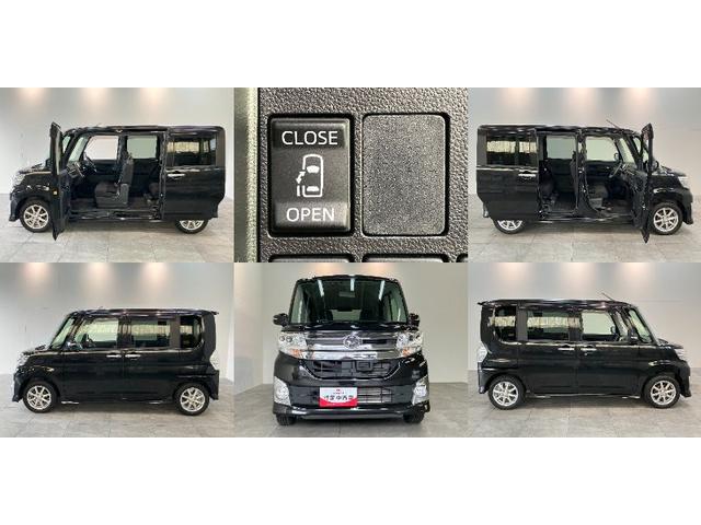 タントカスタムＸスマートセレクションＳＡ　フルセグナビ　Ｂカメラ衝突被害軽減ブレーキ　スマアシ１　フルセグナビ　Ｂｌｕｅｔｏｏｔｈ　ＤＶＤ再生　ＵＳＢ　バックカメラ　ＥＴＣ　左側電動スライドドア　ＬＥＤ　オートエアコン　スマートキー　エコアイドル　タイヤ新品交換済（滋賀県）の中古車