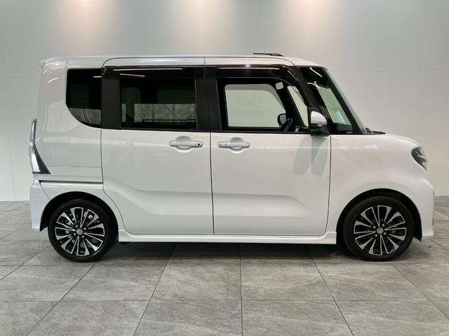 タントカスタムRS フルセグナビ パノラマカメラ レーダークルコン衝突被害軽減ブレーキ コーナーセンサー フルセグナビ Bluetooth DVD再生 USB パノラマカメラ ドラレコ TVコントロール 両側電動スライドドア 前席シートヒーター LED クルコン(滋賀県)の中古車