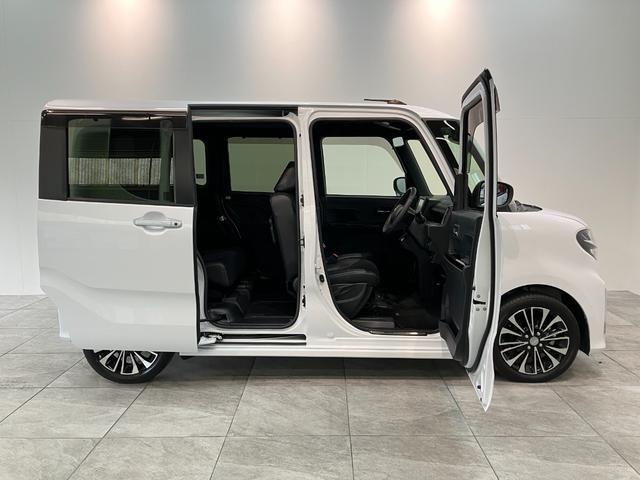 タントカスタムRS フルセグナビ パノラマカメラ レーダークルコン衝突被害軽減ブレーキ コーナーセンサー フルセグナビ Bluetooth DVD再生 USB パノラマカメラ ドラレコ TVコントロール 両側電動スライドドア 前席シートヒーター LED クルコン(滋賀県)の中古車