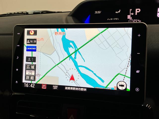 タントカスタムRS 9型フルセグナビ パノラマカメラ 車検整備付衝突被害軽減ブレーキ コーナーセンサー 9型フルセグナビ Bluetooth DVD USB 前後ドラレコ パノラマカメラ レーダークルーズコントロール 両側電動スライドドア シートヒーター LED(滋賀県)の中古車