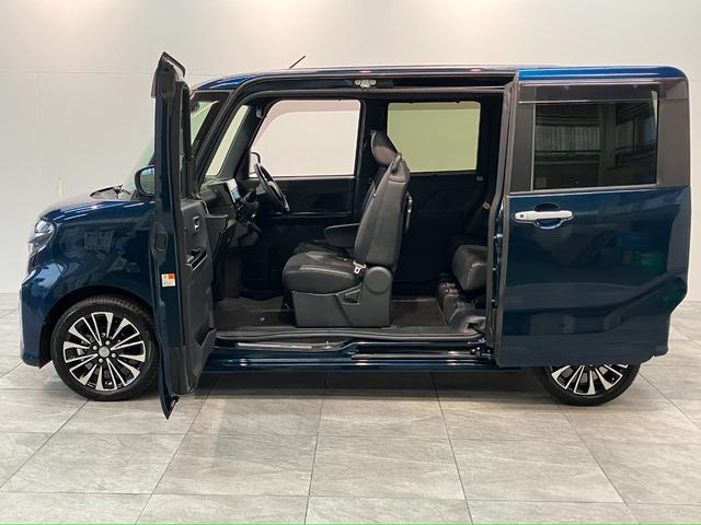 タントカスタムRS 9型フルセグナビ パノラマカメラ 車検整備付衝突被害軽減ブレーキ コーナーセンサー 9型フルセグナビ Bluetooth DVD USB 前後ドラレコ パノラマカメラ レーダークルーズコントロール 両側電動スライドドア シートヒーター LED(滋賀県)の中古車