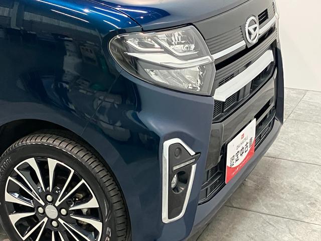 タントカスタムRS 9型フルセグナビ パノラマカメラ 車検整備付衝突被害軽減ブレーキ コーナーセンサー 9型フルセグナビ Bluetooth DVD USB 前後ドラレコ パノラマカメラ レーダークルーズコントロール 両側電動スライドドア シートヒーター LED(滋賀県)の中古車