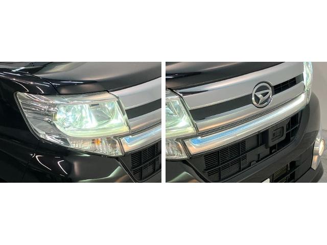 タントカスタムＲＳ　ＳＡ　８型ナビ　後席モニター　バックカメラ衝突被害軽減ブレーキ　ターボ　８型フルセグナビ　Ｂｌｕｅｔｏｏｔｈ　ＤＶＤ再生　ＵＳＢ　バックカメラ　フリップダウンモニター　ＥＴＣ　両側電動スライドドア　ＬＥＤ　スマートキー　エコアイドル（滋賀県）の中古車