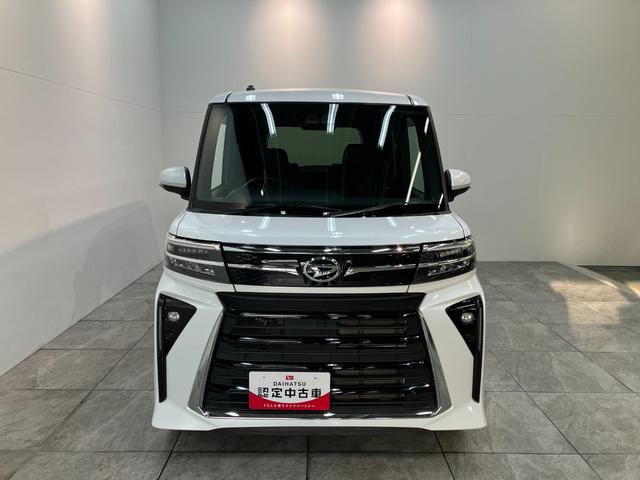 タントカスタムＲＳ　８型フルセグナビ　バックカメラ　車検整備付衝突被害軽減ブレーキ　コーナーセンサー　ターボ　８型フルセグナビ　Ｂｌｕｅｔｏｏｔｈ　ＤＶＤ再生　ＵＳＢ　バックカメラ　ＴＶコントロール　両側電動スライドドア　前席シートヒーター　ＬＥＤ　クルコン（滋賀県）の中古車