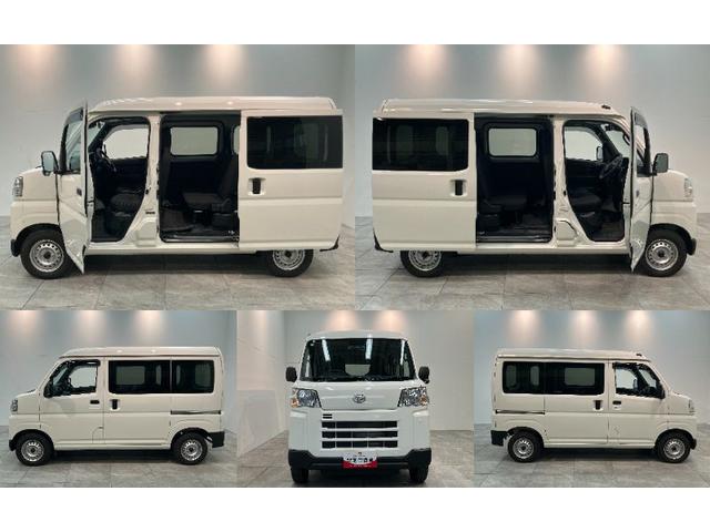 ハイゼットカーゴDX 4WD コーナーセンサー キーレスエントリー衝突被害軽減ブレーキ スマアシ コーナーセンサー 前席パワーウインドウ AM/FMステレオ 両側スライドドア パートタイム4WD オートライト マニュアルレベリング(滋賀県)の中古車