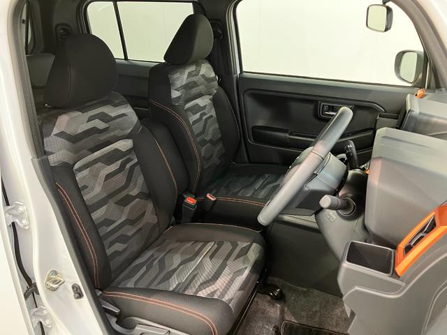 タフトG コーナーセンサー シートヒーター クルーズコントロール衝突被害軽減ブレーキ コーナーセンサー バックカメラ(ナビ装着時用) 前席シートヒーター 電動パーキング スカイフィールトップ LED レーダークルーズコントロール スマートキー エコアイドル(滋賀県)の中古車