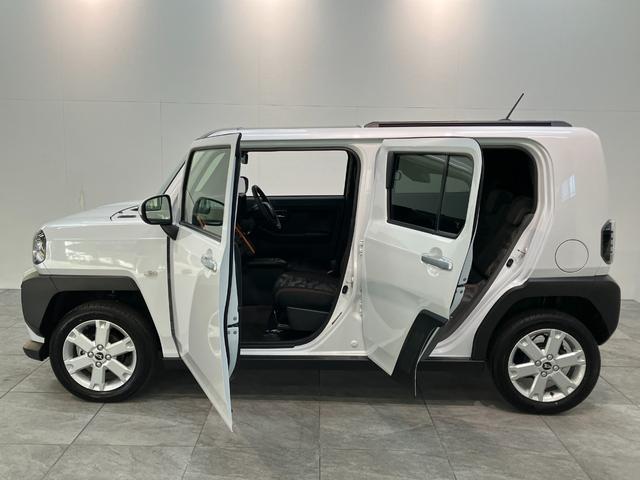 タフトG コーナーセンサー シートヒーター クルーズコントロール衝突被害軽減ブレーキ コーナーセンサー バックカメラ(ナビ装着時用) 前席シートヒーター 電動パーキング スカイフィールトップ LED レーダークルーズコントロール スマートキー エコアイドル(滋賀県)の中古車