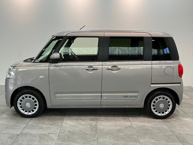 ムーヴキャンバスセオリーＧ　９型ディスプレイオーディオ　フルセグ　ＬＥＤ衝突被害軽減ブレーキ　コーナーセンサー　９型ディスプレイオーディオ　フルセグ　Ｂｌｕｅｔｏｏｔｈ　ＵＳＢ　バックカメラ　両側電動スライドドア　前席シートヒーター　ワイヤレス充電器（Ｑｉ）　エコアイドル（滋賀県）の中古車