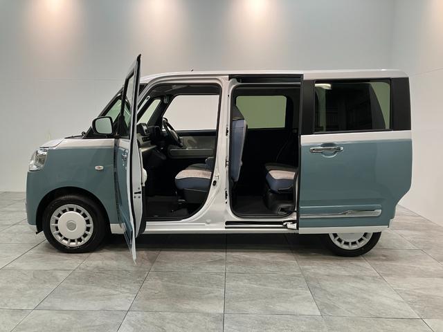 ムーヴキャンバスストライプスG コーナーセンサー 両側電動スライドドア衝突被害軽減ブレーキ コーナーセンサー バックカメラ(ナビ装着時用) 両側電動スライドドア 前席シートヒーター 電動パーキングブレーキ LED オートライト オートエアコン スマートキー エコアイドル(滋賀県)の中古車