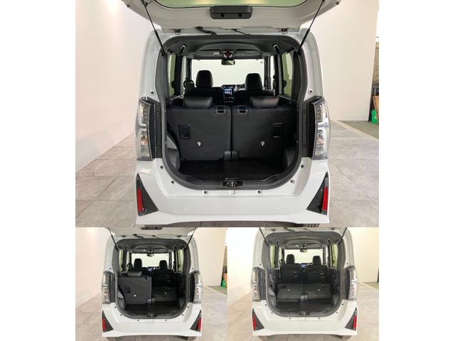 タントカスタムＲＳ　９型ディスプレイオーディオ　届出済未使用車衝突被害軽減ブレーキ　コーナーセンサー　９型ディスプレイオーディオ　フルセグ　Ｂｌｕｅｔｏｏｔｈ　ＵＳＢ　バックカメラ　両側電動スライドドア　前席シートヒーター　ＬＥＤ　スマートキー　電動パーキング（滋賀県）の中古車