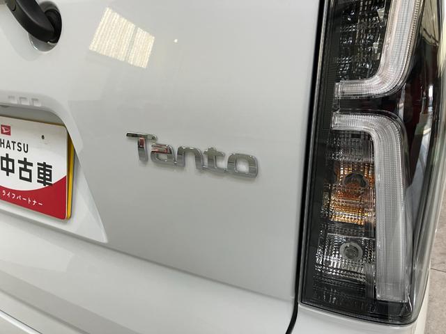 タントカスタムＲＳ　９型ディスプレイオーディオ　届出済未使用車衝突被害軽減ブレーキ　コーナーセンサー　９型ディスプレイオーディオ　フルセグ　Ｂｌｕｅｔｏｏｔｈ　ＵＳＢ　バックカメラ　両側電動スライドドア　前席シートヒーター　ＬＥＤ　スマートキー　電動パーキング（滋賀県）の中古車