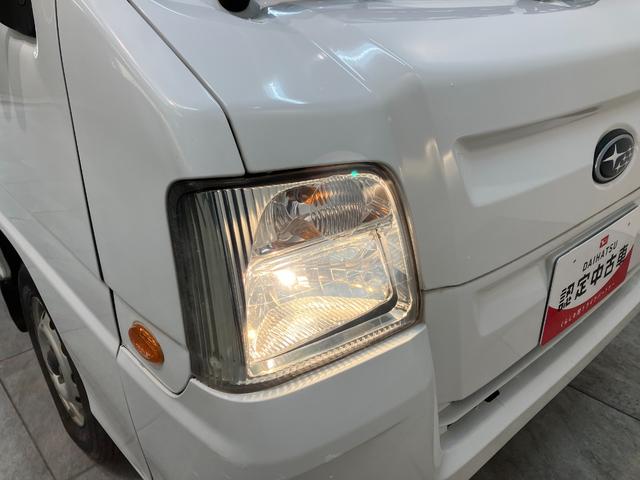 サンバートラックTB 5MT 4WD エアコン 荷台作業灯 車検整備付5MT パートタイム4WD AM/FMラジオ マニュアルエアコン マニュアルレベリング 荷台作業灯(滋賀県)の中古車