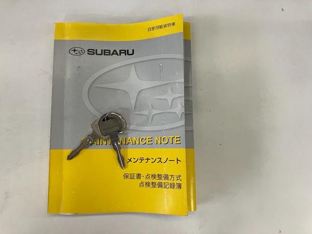 サンバートラックTB 5MT 4WD エアコン 荷台作業灯 車検整備付5MT パートタイム4WD AM/FMラジオ マニュアルエアコン マニュアルレベリング 荷台作業灯(滋賀県)の中古車