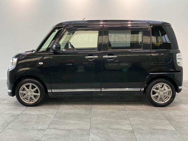 ムーヴキャンバスＧメイクアップＳＡ２　８型ナビ　パノラマカメラ　車検整備付衝突被害軽減ブレーキ　８型フルセグナビ　パノラマカメラ　ＤＶＤ再生　Ｂｌｕｅｔｏｏｔｈ　ＵＳＢ　ドラレコ　ＥＴＣ　両側電動スライドドア　ＬＥＤヘッドライト　オートライト　オートエアコン　エコアイドル（滋賀県）の中古車