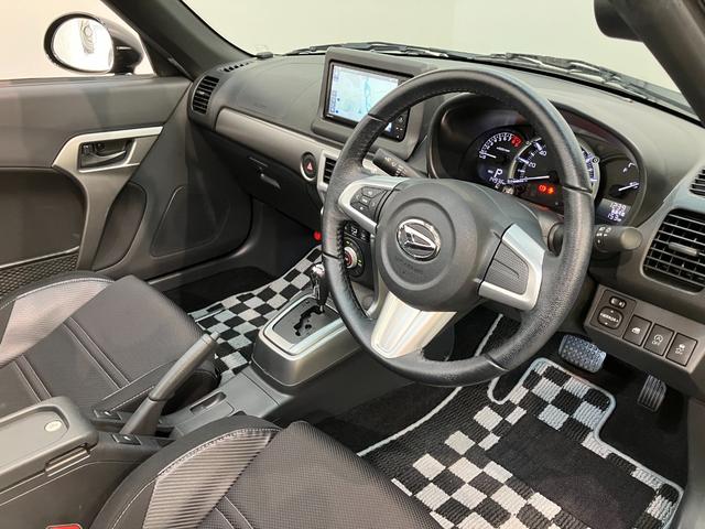 コペンセロ フルセグナビ バックカメラ ドラレコ 車検整備付電動オープンルーフ フルセグナビ DVD再生 Bluetooth USB ドライブレコーダー ETC バックカメラ シートヒーター LEDヘッドライト オートライト スマートキー オートエアコン(滋賀県)の中古車