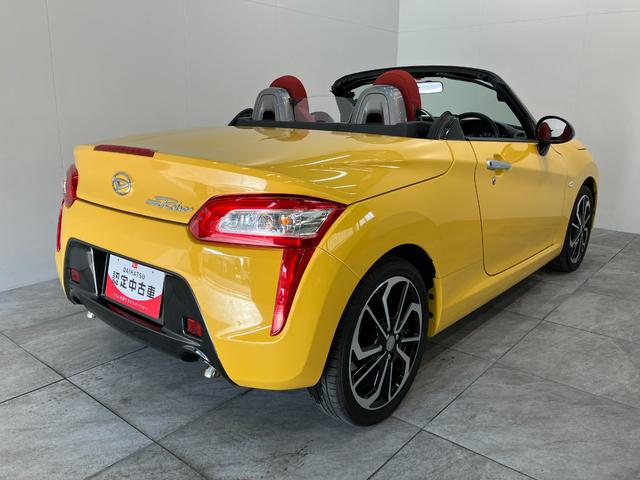 コペンローブ ターボ CDステレオ シートヒーター LED電動オープンルーフ CDステレオ USB シートヒーター LEDヘッドライト オートライト スマートキー オートエアコン エコアイドル エクスプレイ仕様アルミ(滋賀県)の中古車