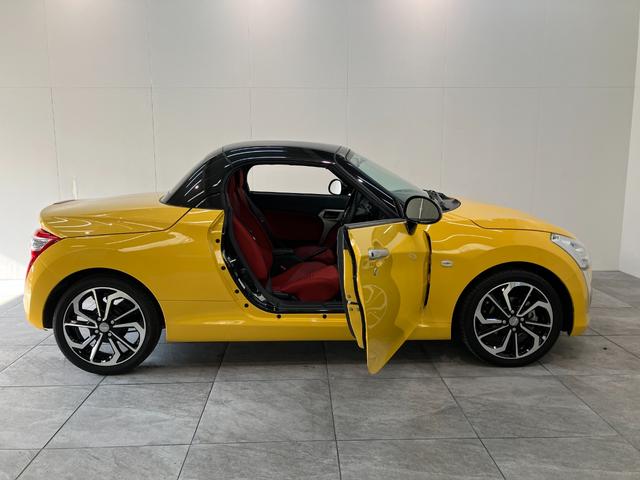 コペンローブ ターボ CDステレオ シートヒーター LED電動オープンルーフ CDステレオ USB シートヒーター LEDヘッドライト オートライト スマートキー オートエアコン エコアイドル エクスプレイ仕様アルミ(滋賀県)の中古車